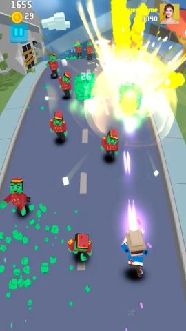 Zombie Run And Gun