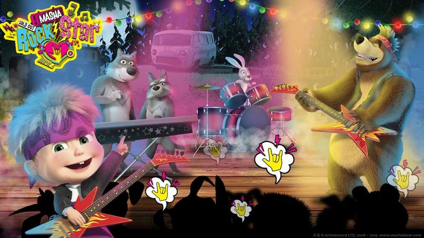 Masha and the Bear: Music Games for Kids