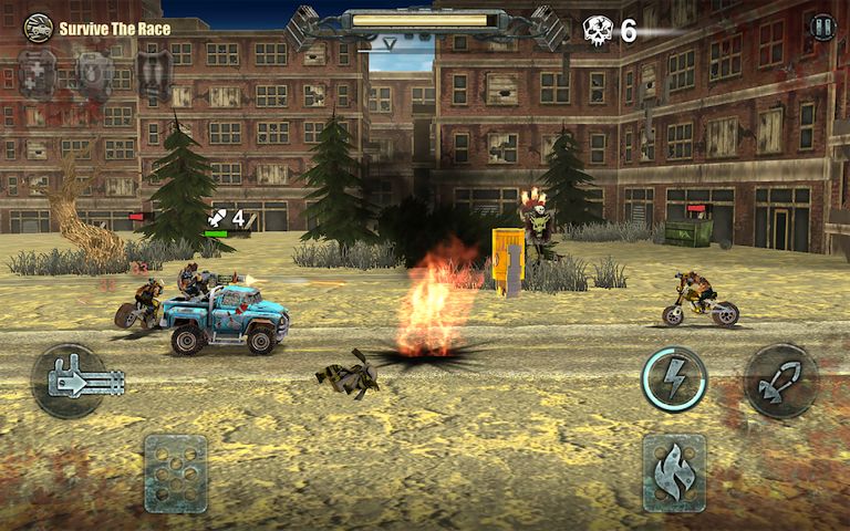 Dead Paradise Car Race Shooter