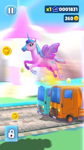 Unicorn Run - Race Horse Games