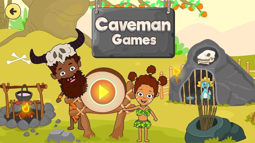 Caveman Games World for Kids