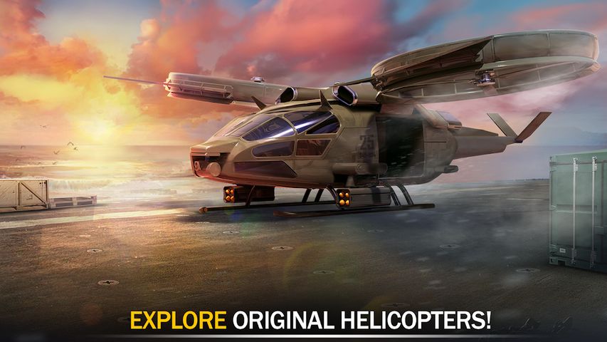 Gunship Force: Helicopter Game