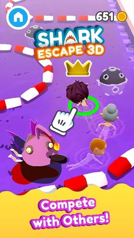 Shark Escape 3D - Swim Fast!