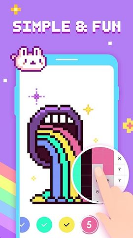 Paint by Number - Pixel Art