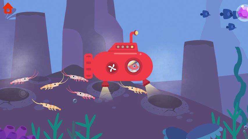 Dinosaur Submarine - for kids