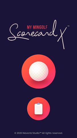 My Minigolf Scorecard X