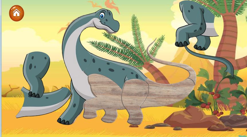 Puzzle dino - dinosaurus puzzle for toddler