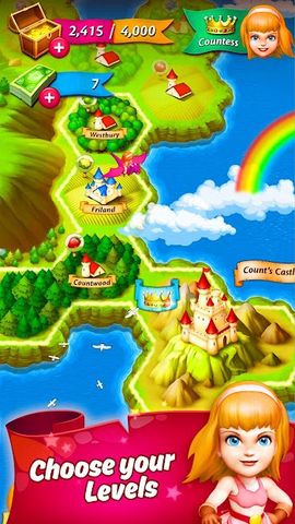 Queen Quest - Match 3 Puzzle