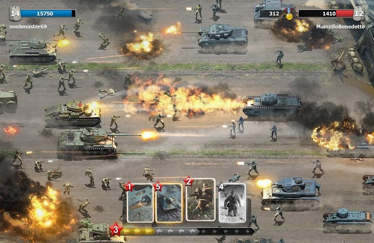 Heroes of War: Idle army game