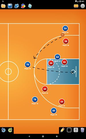 Coach Tactic Board: Basketball