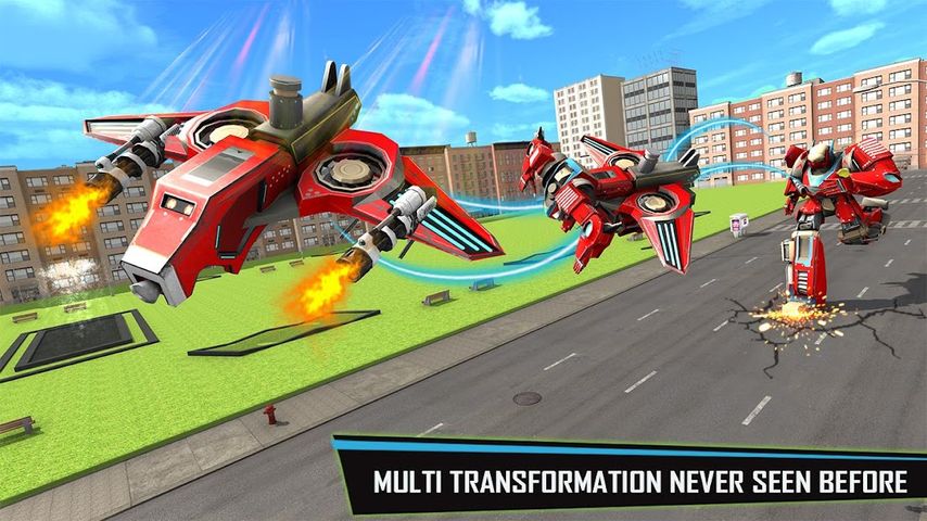 Drone Robot Car Game - Robot Transforming Games