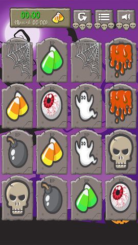 Memory Game Halloween - Match card, Brain training