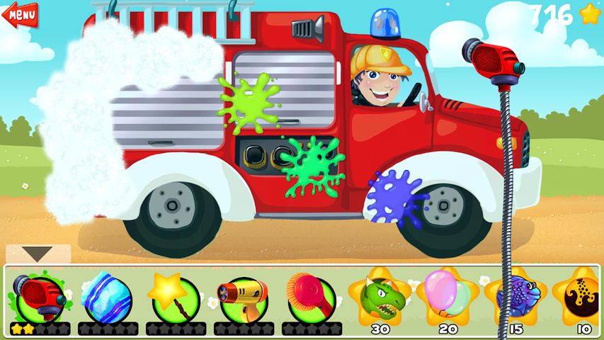 Amazing Car Wash Game For Kids