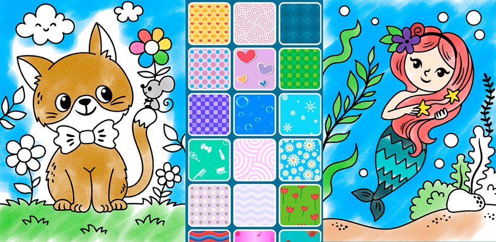 Princess coloring book pages