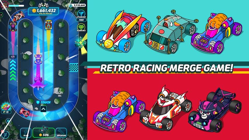 Merge Racer : Idle Merge Game