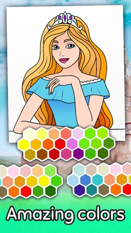Princess Coloring Game