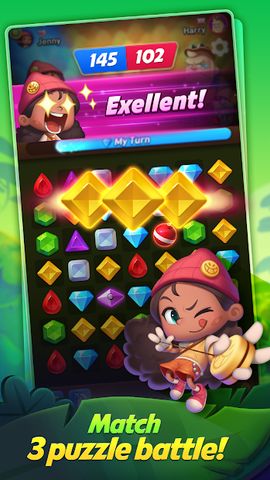JungleGem Match : PvP Match3