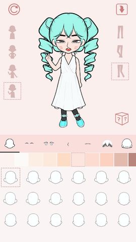 K-pop Webtoon Character Girls