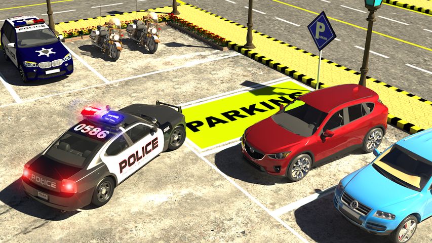 Police Car Games Parking 3D