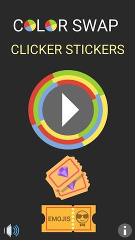 Color Swap Clicker Stickers