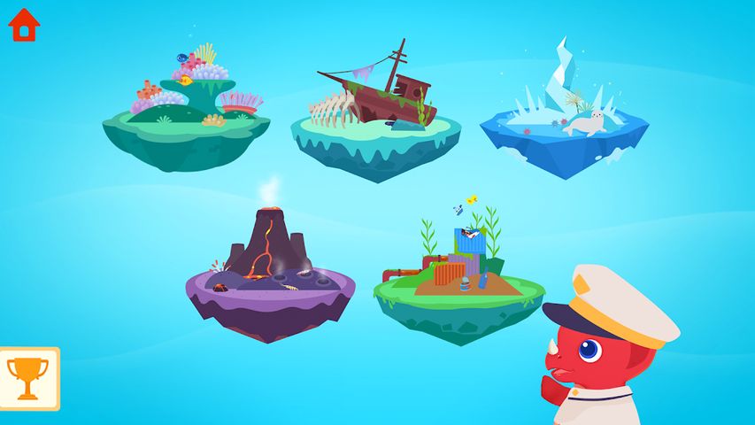 Dinosaur Submarine - for kids