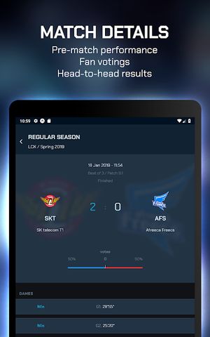 ParaScore - LoL Schedule, Scores, Standings, Stats
