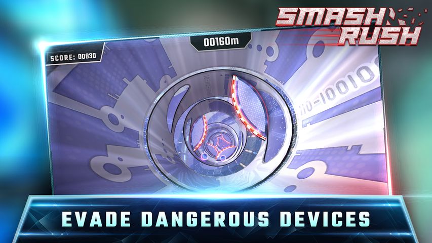 Spriral Stack: Smash Rush hit