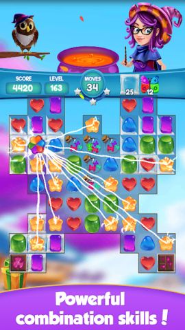 Jelly Witch: Match 3 Pop Candy
