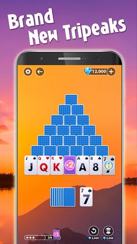 Solitaire Tripeaks