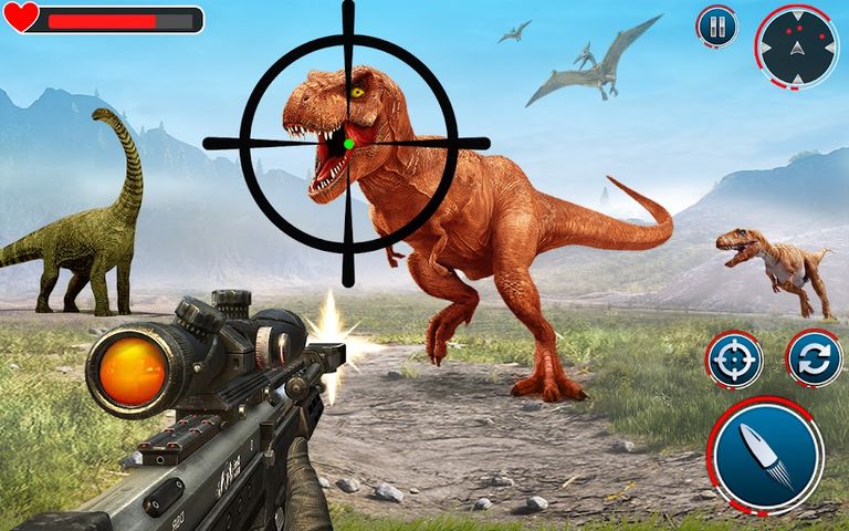 Real Dino Hunting: Gun Games