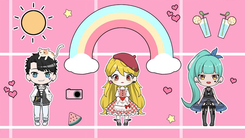 Vlinder Doll: Dress up games