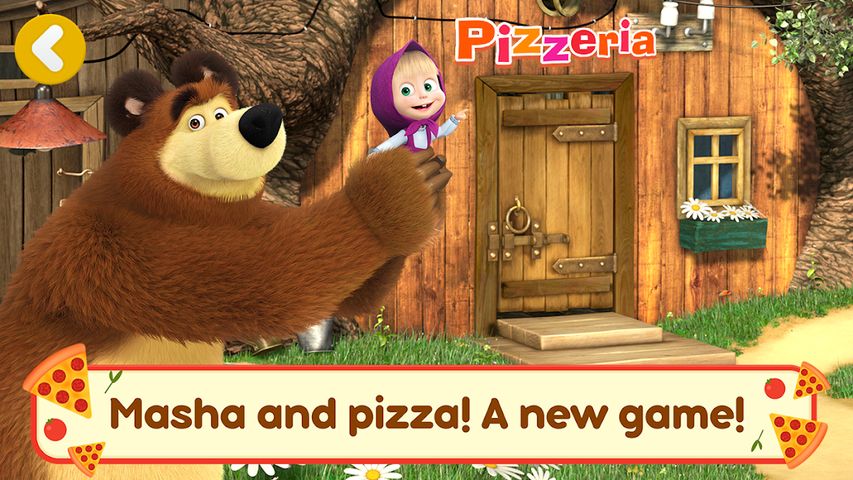 Masha and the Bear Pizza Maker