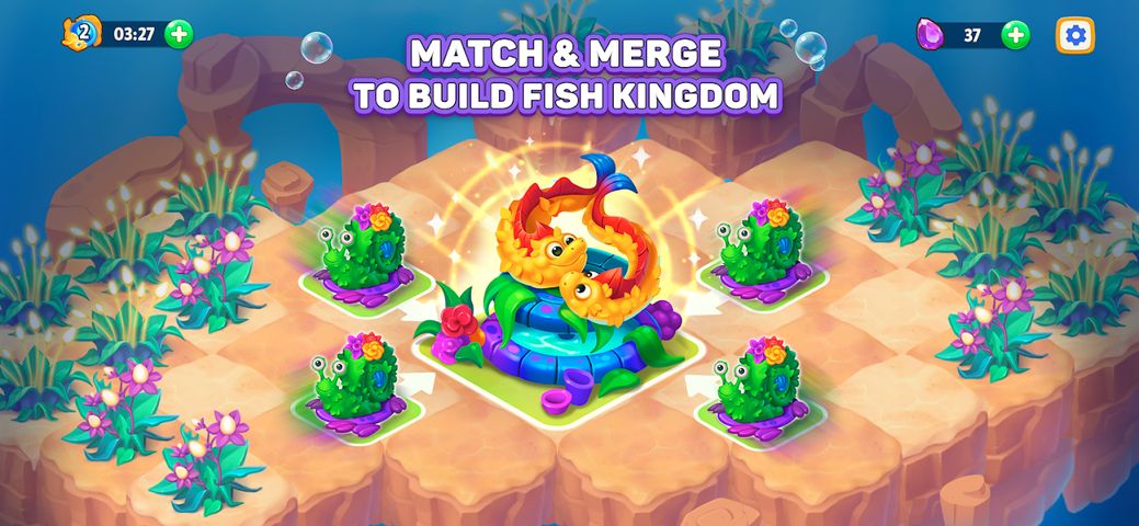 Sea Merge: Fish games in Ocean