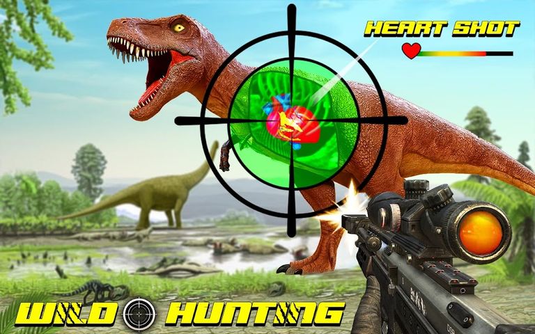 Real Dino Hunting: Gun Games