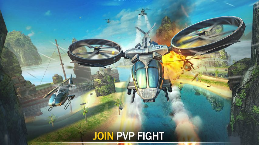 Gunship Force: Helicopter Game
