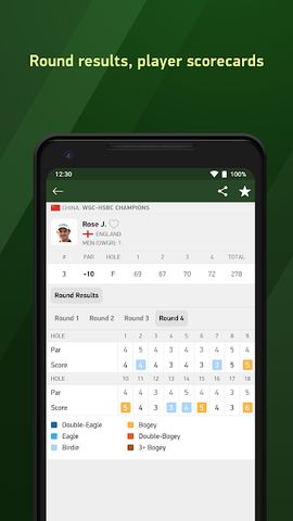 Golf Live 24 - golf scores