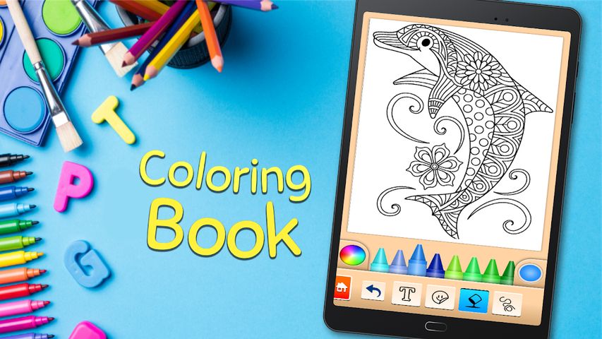 Coloring for girls and women