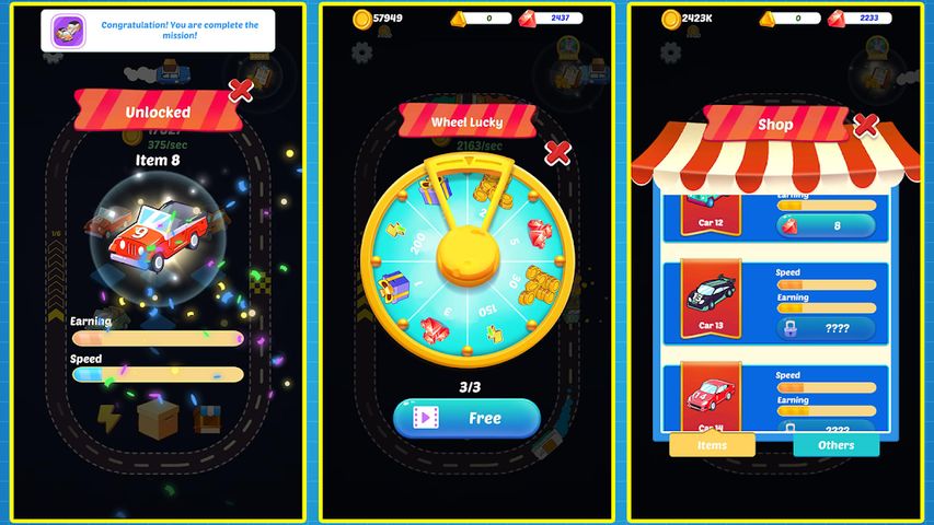 Merge Cars: Idle Car Tycoon