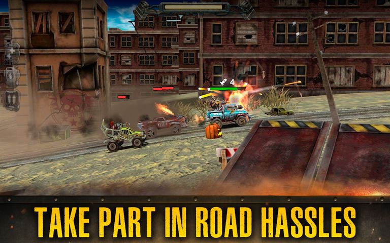 Dead Paradise Car Race Shooter