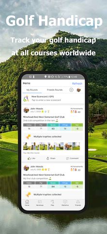 Golf Handicap, GPS, Scorecard - MOGC