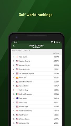 Golf Live 24 - golf scores