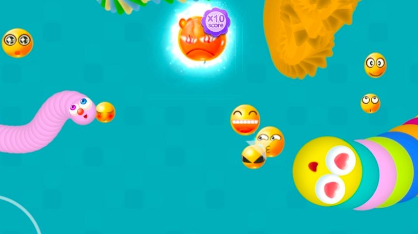 Worms Dash.io - snake zone