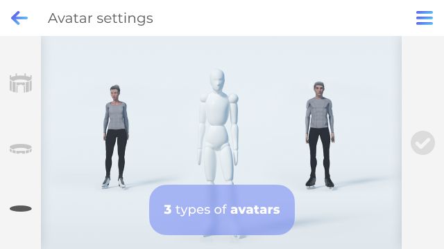 Freezio Figure Skating 3D app for training jumps.