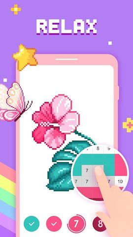 Paint by Number - Pixel Art