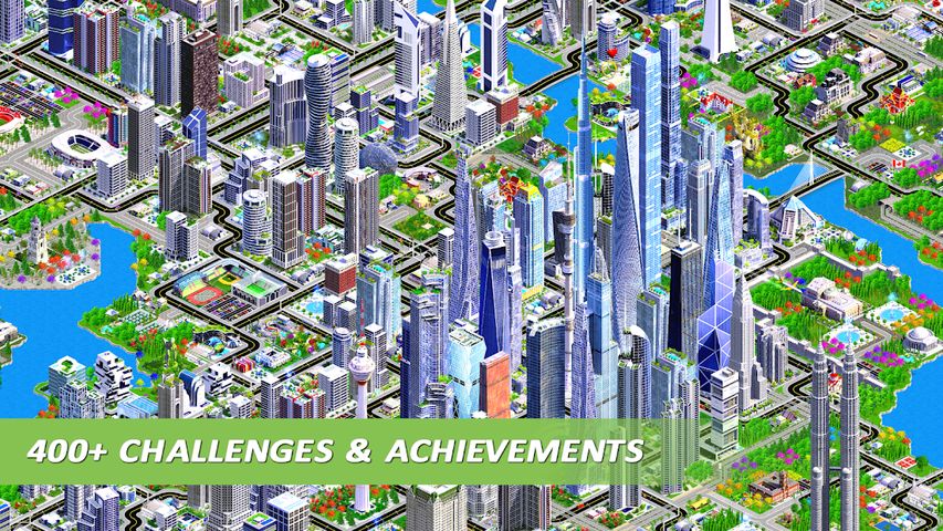 Designer City: building game