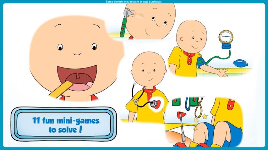 Caillou Check Up - Doctor