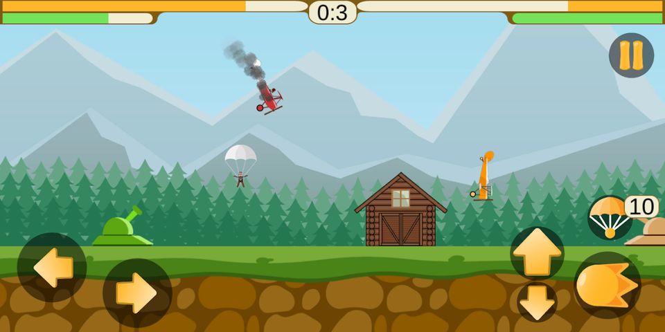 Hit The Plane - bluetooth game