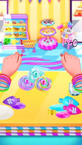 Rainbow Glitter Slime Maker