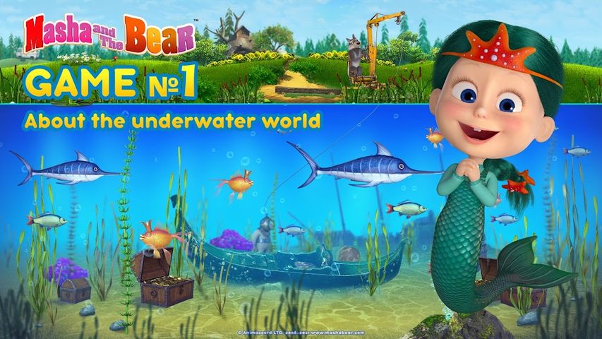 Masha and the Bear: Water game