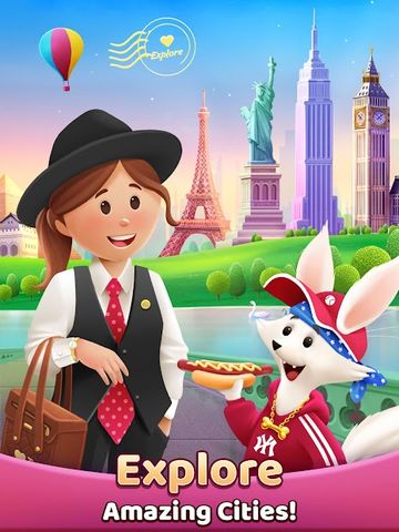Travel Crush - Match 3 Game